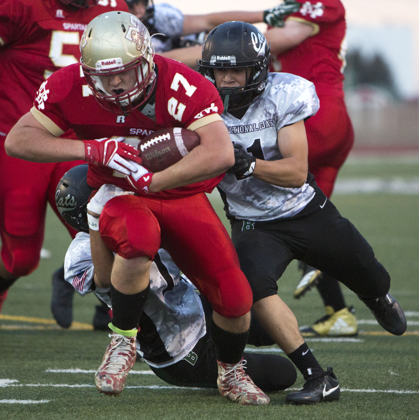 Burley vs. Minico football